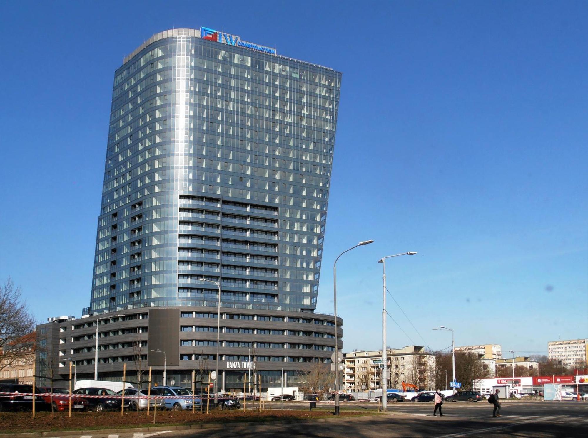 Hanza Tower Bohemia 22 Pool & Jacuzzi Щецин Экстерьер фото